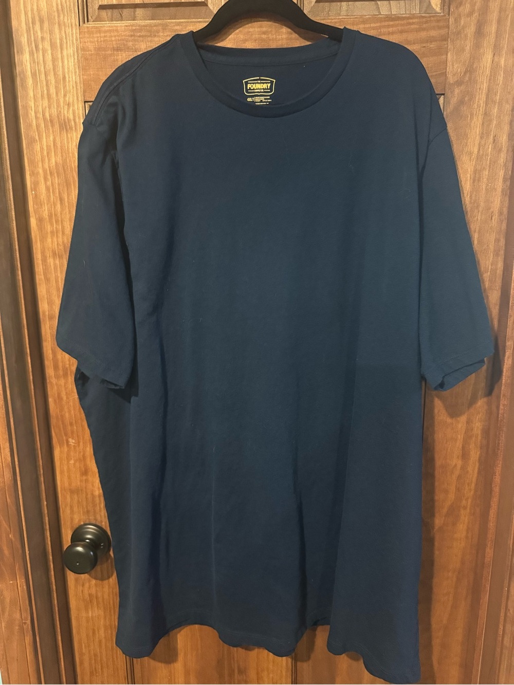 The Foundry Supply Co. Men's Dark Navy Crew Neck Short Sleeve Tee